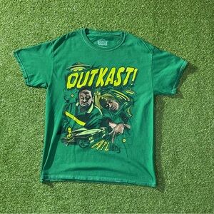 Green OutKast Rap Group Graphic Tee